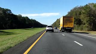 Interstate 10  Florida Exits 45 to 31 westbound [upl. by Cychosz]