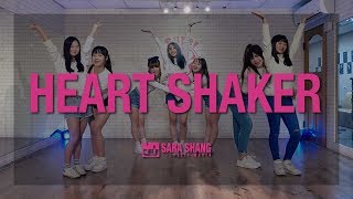 TWICE트와이스  quotHeart Shakerquot Dance Practice Cover by Sara Shang  Super Sweet students [upl. by Nosyarg892]