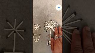 Matchstick Flower slo motion video Dibashorts satisfyingshorts shorts [upl. by Bear]