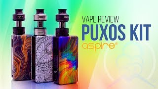 Puxos Kit by Aspire Vape Review WAspire Cleito Tank [upl. by Ansley186]