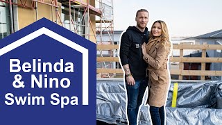 Swim Spa von Armstark Belinda Gold und Nino Kindermann bauen ein Haus – bauwelttv [upl. by Akinas]