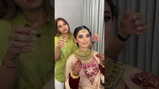 Miliye humari pyaari c bride Kirtika se❤️youtube youtubeshorts sakshigupta [upl. by Mcquoid552]