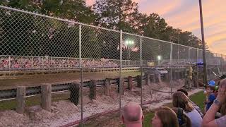 Demolition Derby at Thomasville Exchange Club Fairgrounds 2024 Parade Lap Tuesday Night [upl. by Ajnat]