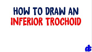 How to draw an Inferior Trochoid [upl. by Anirbes623]