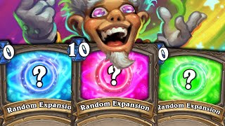 Hearthstone but it’s ONLY 3 Random Expansions [upl. by Asenev]