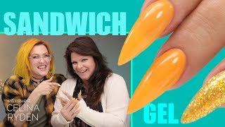 Sandwich Technique Gel Nails [upl. by Onfroi383]