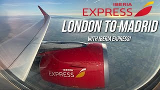 Trip Report  Iberia Express  LGW  MAD  Economy [upl. by Libbna]