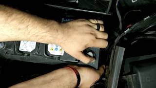 20012009 Mercedes Benz CLK CClass W203 W209 Battery Replacement [upl. by Eittam273]