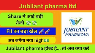 jubilant Pharma share latest news  Jubilant pharma share news today Jubilant pharma share analysis [upl. by Kuhlman]