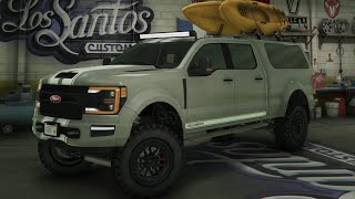 GTA 5  Vapid Sandstorm D205 Hellenbach Shelby F250 Super Baja Customization [upl. by Rebmac]