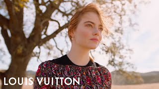 Emma Stone for the Spirit of Travel Campaign  LOUIS VUITTON [upl. by Orpheus35]