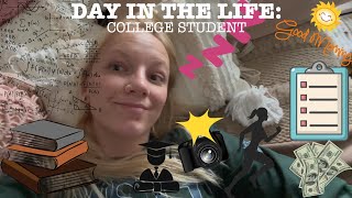 DAY IN THE LIFE OF A COLLEGE STUDENT  CASTLETON UNIVERSITY [upl. by Bruyn]