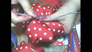 homecoming bow tutorial [upl. by Madaih]