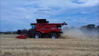 Weizen Dreschen 2017 mit Case Axial Flow 5140 [upl. by Kendra]