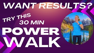 Fast Walking in 30 minutes  Power Walking Intervals to Get Fit [upl. by Macegan]