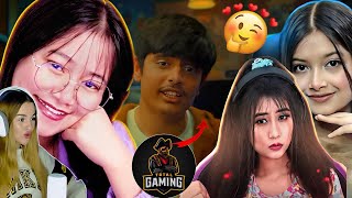 Soneeta reaction on ajjubhai facereveal😘🥰CRUSH ON TOTAL GAMING😍viral [upl. by Eitten33]