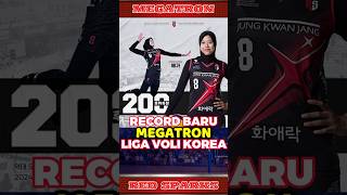 🔥🔥SEJARAH BARU TERCIPTA OLEH MEGATRON shorts megawatihangestri redsparks volleyball [upl. by Joacimah]