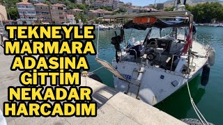 MARMARA ADASINA AYAK BASAR BASMAZ GEZELİM DEDİK teknedeyaşam sailing tekne yelkenlitekne deniz [upl. by Klingel27]