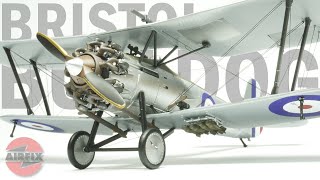 Airfixs Brand New 148 Bristol Bulldog  Full Build  4K [upl. by Aikehs]