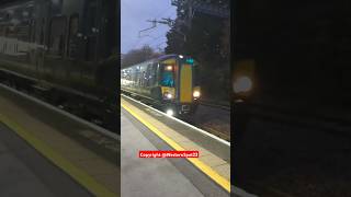 Class 387 12 carriage Depart Swindon greatwesternrailway class387 trainspotting WesternSpot23 [upl. by Nahtanha]