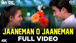 Jaaneman O Jaaneman Full Video  Yeh Dil  Tusshar Kapoor Anita  Tauseef Neerja  Nadeem Shravan [upl. by Emylee]