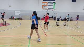 GynnieDess VS BetsyThel 09 Jun 2024 GMG Queuing qatarbadminton womensdoubles [upl. by Merilee]