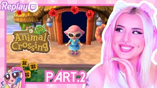 en route vers lîle Tortimer 🏝️ ANIMAL CROSSING NEW LEAF 3DS  160724 Rediff Twitch [upl. by Fontana542]