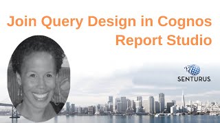 Cognos Report Studio Join Query Design [upl. by Ysle]