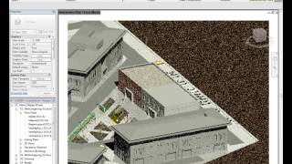 Revit  Rendering Walktrough A360 Rendering [upl. by Nosduj]