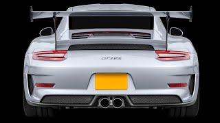 🔈 Porsche 911 GT3 RS 992  3 Hours Engine Boxer Idle Sound  ASMR Study Relax Reduce Stress 🔈 [upl. by Dublin3]