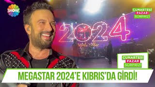 Megastar Tarkan 2024’e Kıbrıs’da quotMerhabaquot dedi [upl. by Archle]