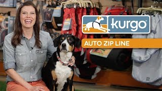 How to Use the Kurgo Auto Zip Line for Dogs [upl. by Carmelita626]