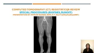 Special Procedures in Computed Tomography CT RegistryCQR Review  ARRT [upl. by Demmer]