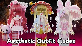 New Aesthetic Outfit codes for Bloxburg and BerryAvenue Roblox [upl. by Adnarom]