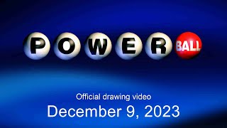 Powerball drawing for December 9 2023 [upl. by Kahaleel]