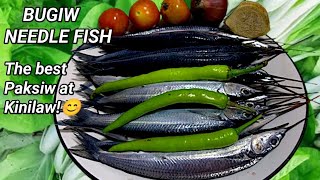 Ito Pala ang Masarap na ipaksiw  Paksiw na Bugiw  Needle Fish Paksiw [upl. by Eicart]