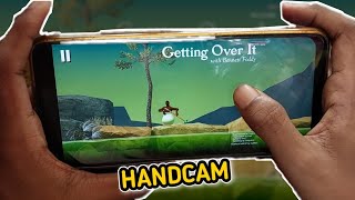 Getting Over It Handcam Speedrun [upl. by Yvad]