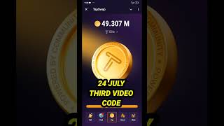 Secure Your Crypto Part 2 TapSwap Video Code  TapSwap Code Today  TapSwap 24 July Code [upl. by Suolekcin914]