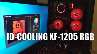 IDCooling XF12025 TRIO RGB PWM Fan Set [upl. by Attelra197]