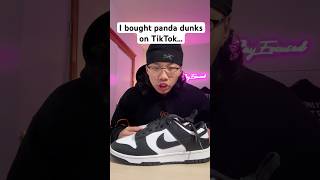 I Bought Panda Dunks on TikTok… [upl. by Irek638]