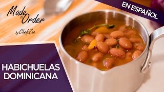 Habichuelas Guisadas Dominicana  A La Orden  Chef Zee Cooks [upl. by Odlauso]