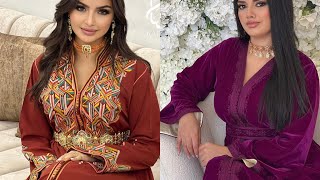 أروووع وآخر ماكين في خياطة القفطان المغربي لسنة 2023 caftan marocain [upl. by Omora]