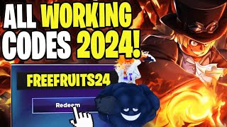 ALL NEW WORKING CODES FOR FRUIT BATTLEGROUNDS IN AUGUST 2024 ROBLOX FRUIT BATTLEGROUNDS CODES [upl. by Dud]