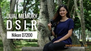 DSLR Dual Memory Nikon D7200  Review Indonesia [upl. by Yenahpets]