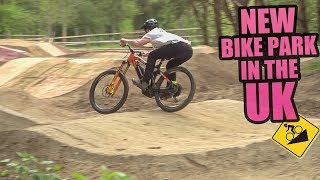 THIS NEW BIKE PARK IN ENGLAND IS EPIC [upl. by Boothman]