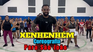 Forró do xenhenhém  Coreografia Para São João  Coreografia Jansen Bandeira [upl. by Luapsemaj]