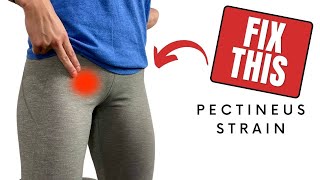 How To Stretch A Pectineus Muscle Strain For Pain Relief [upl. by Wertz]