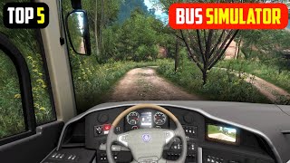 Top 5 Bus Simulator Games for Android  Best bus simulator games for android [upl. by Brookhouse183]