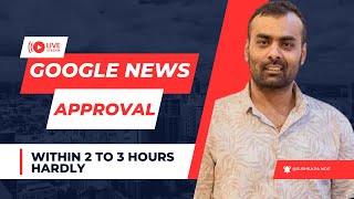 Google News Approval 2024  How to Get Google News Approval  2 To 3 Hours hindi [upl. by Darnell]