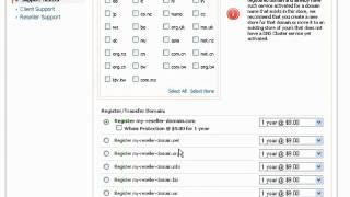 How to order a Whoisprotected domain from the Reseller Control Panel  video tutorialweb hosting [upl. by Gustaf]